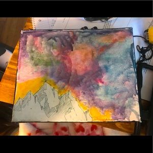 Mountain painting